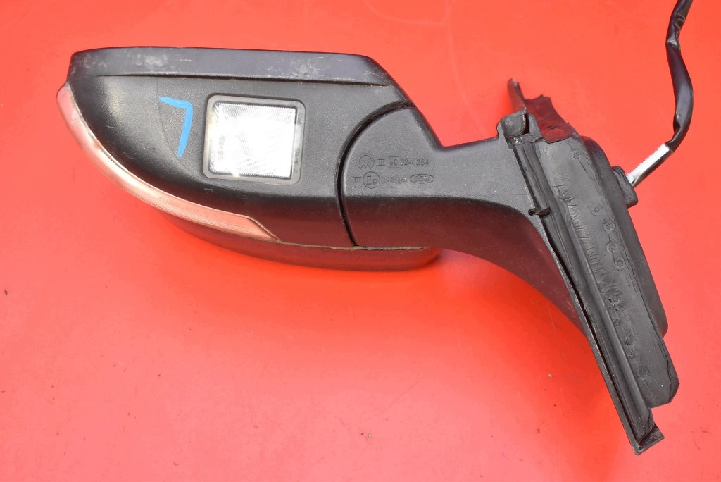 mirror left black, EU 024384 FORD MONDEO MK4 07-10 8 PIN