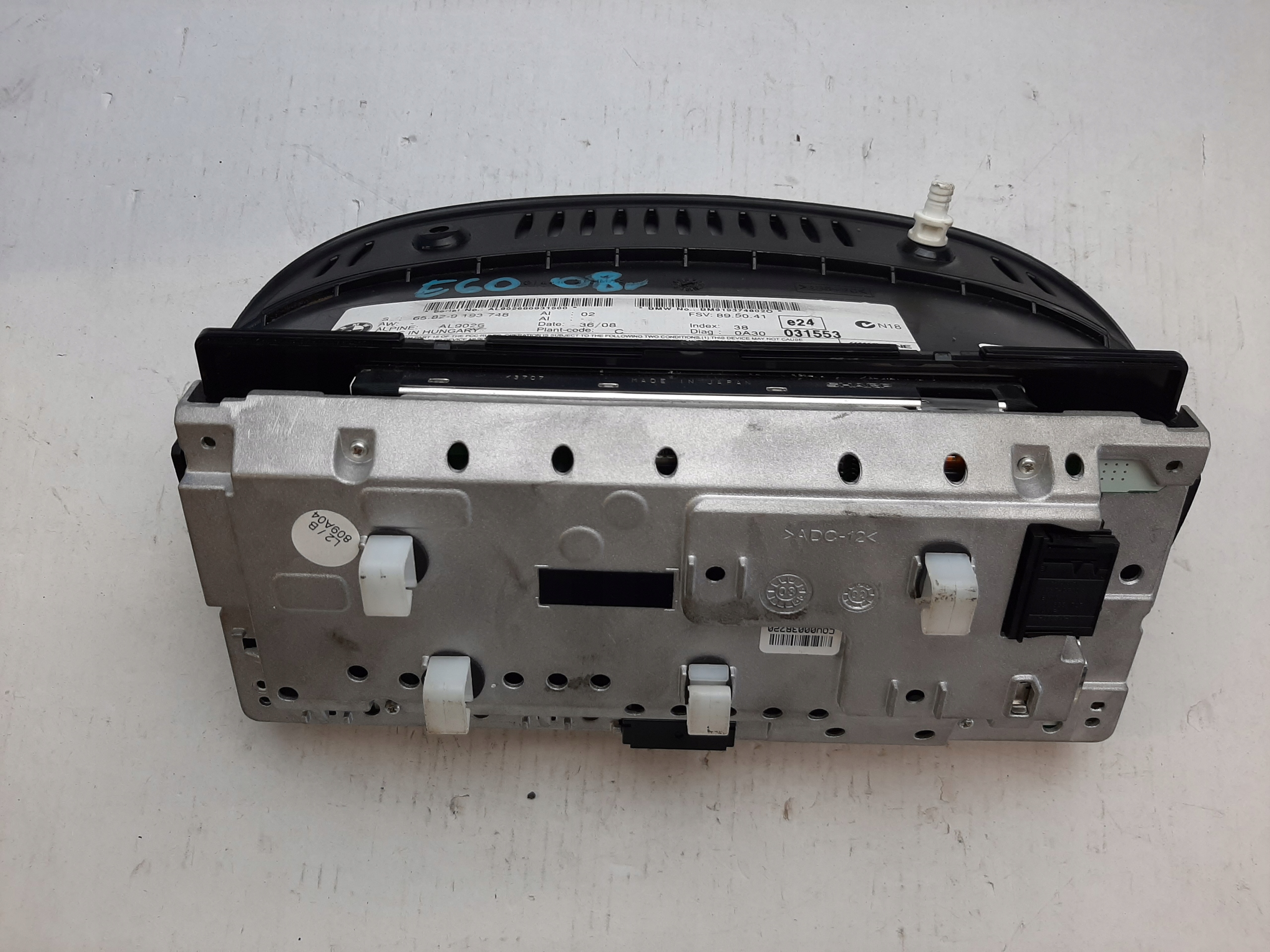 display ERAN navigation devices BMW E60 9193748