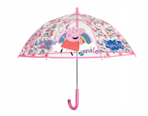 Parasol Parasolka Świnka Peppa PERLETTI 75107 Motyw bajkowy