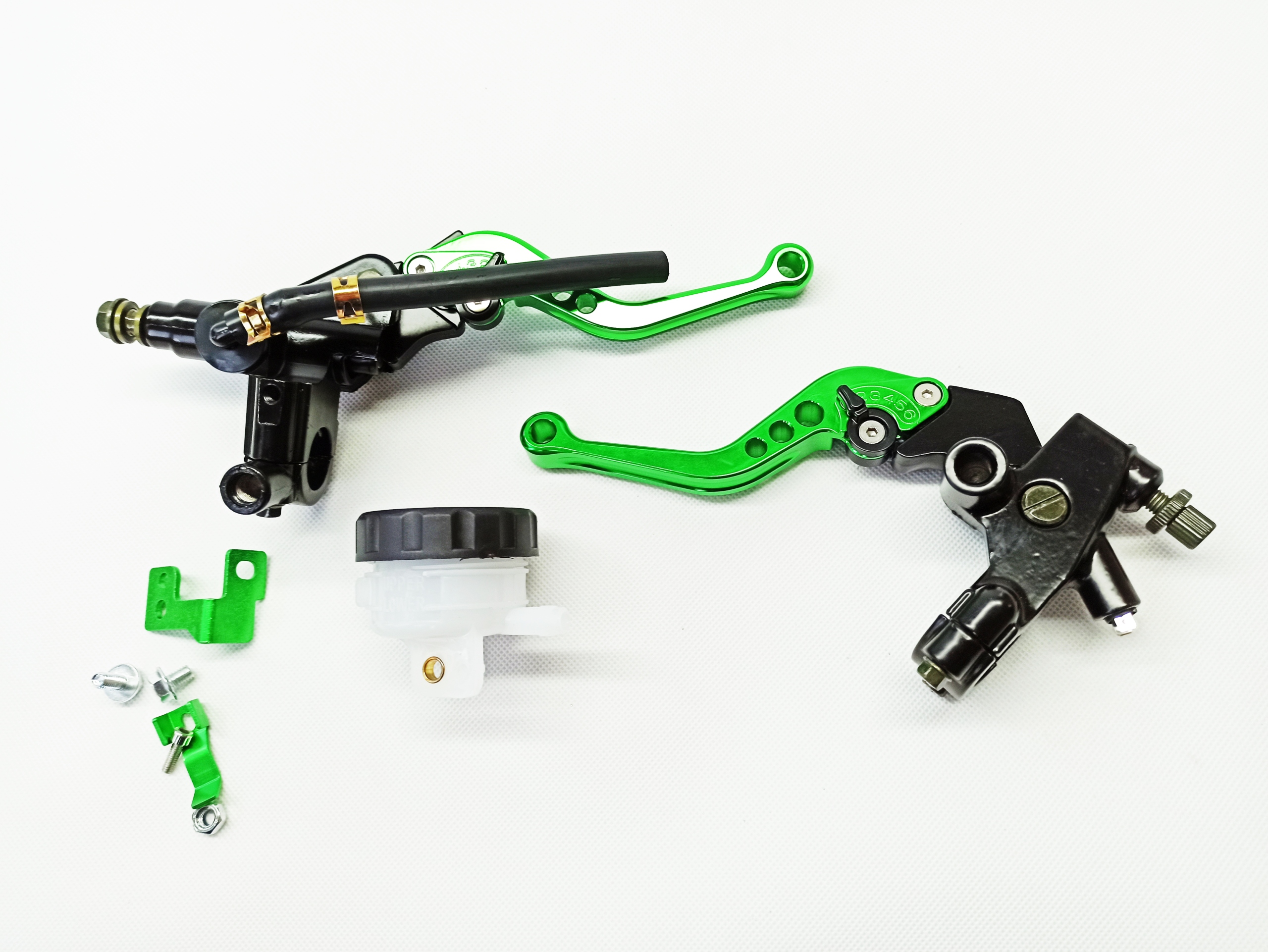 AZP18 - РЫЧАГИ ТОРМОЗНЫХ РУЧЕК СЦЕПЛЕНИЯ KPL + ЗЕЛЕНЫЙ НАСОС