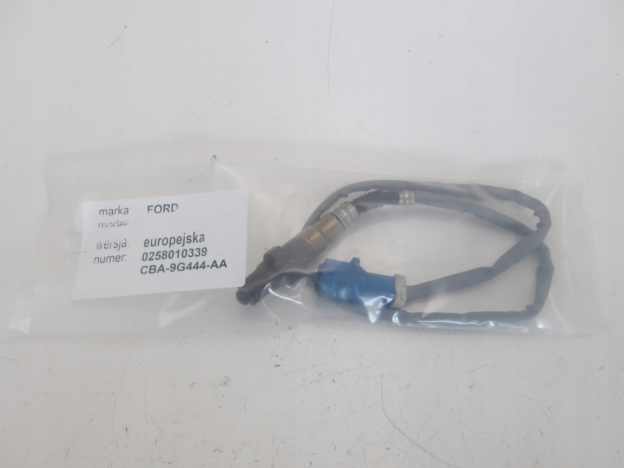 FORD FIESTA MK7 1.6 13-17 SONDA LAMBDA 0258010339 OE