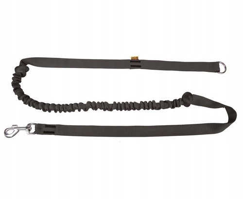 Levně Dingo Vodítko tlumič nárazů 170 cm, černé