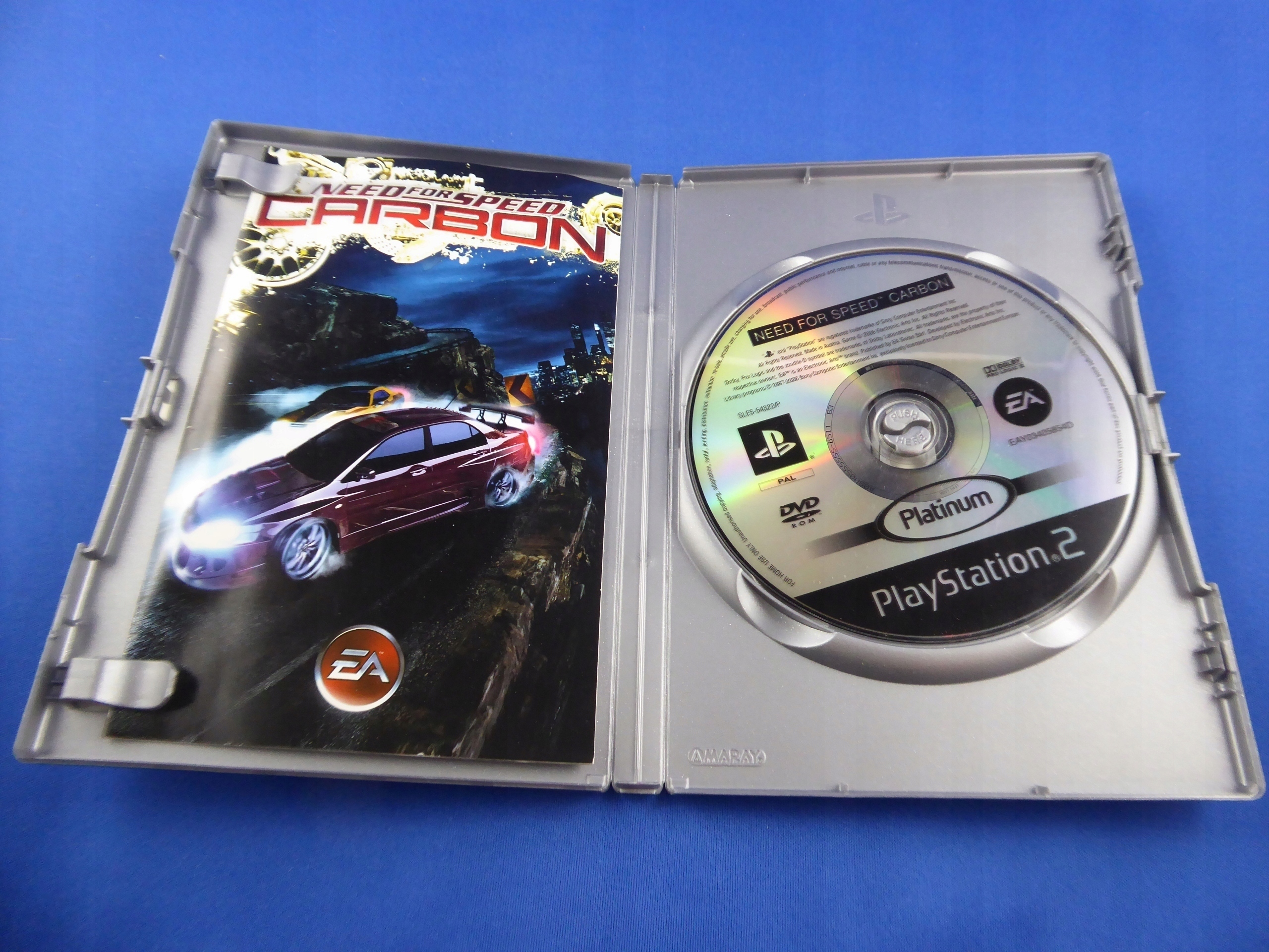 NEED FOR SPEED CARBON PS2 PL Platforma Sony PlayStation 2 (PS2)