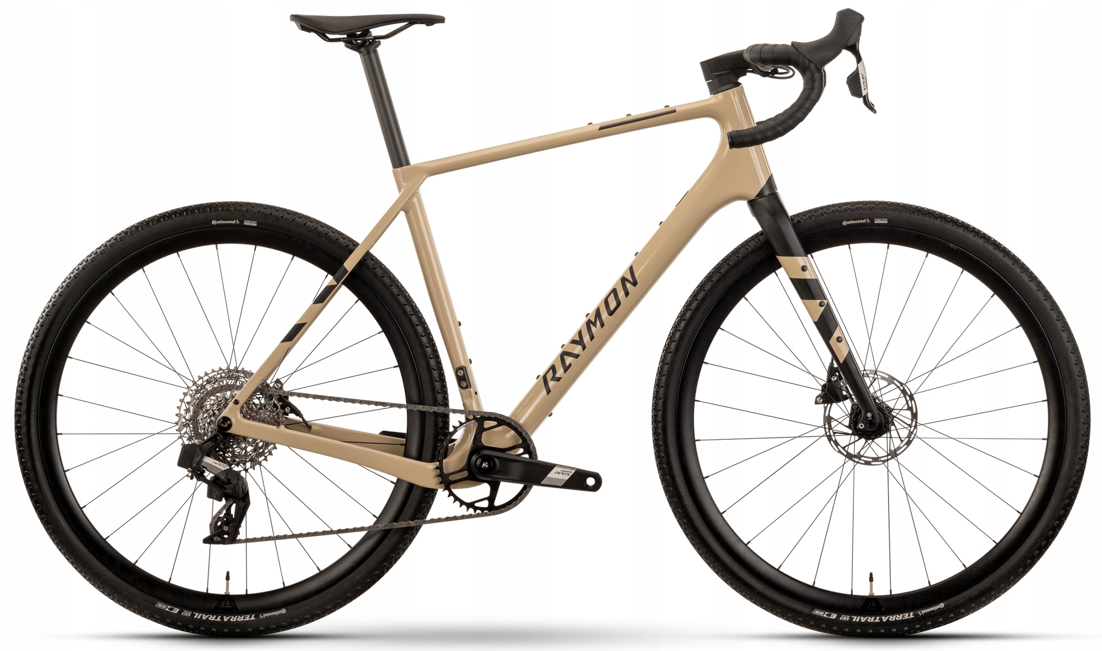 Rower gravelowy Raymon Soreno Pro 54cm/L sand/black Apex Xplr Axs