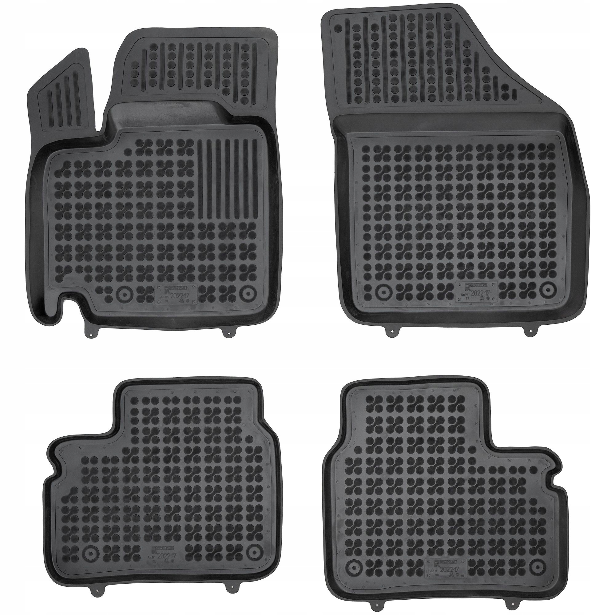 Čierne koberčeky pre Suzuki Ignis III od roku 2019