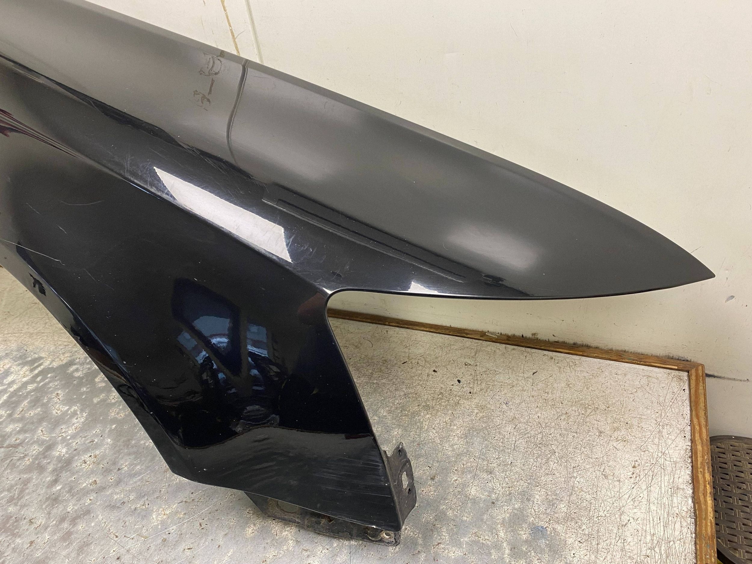 AUDI A6 C6 fender right front front LZ9Y black