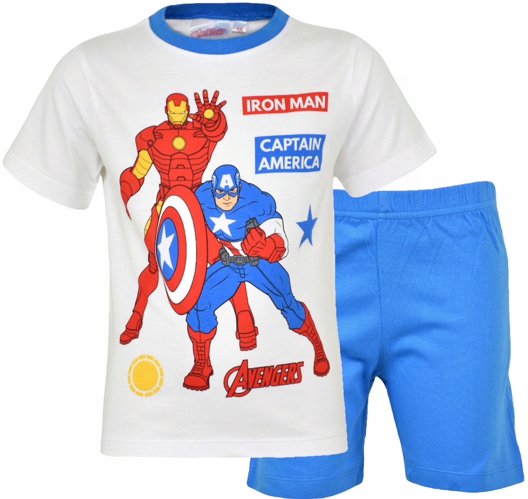 

piżama Avengers dziecięca letnia 128