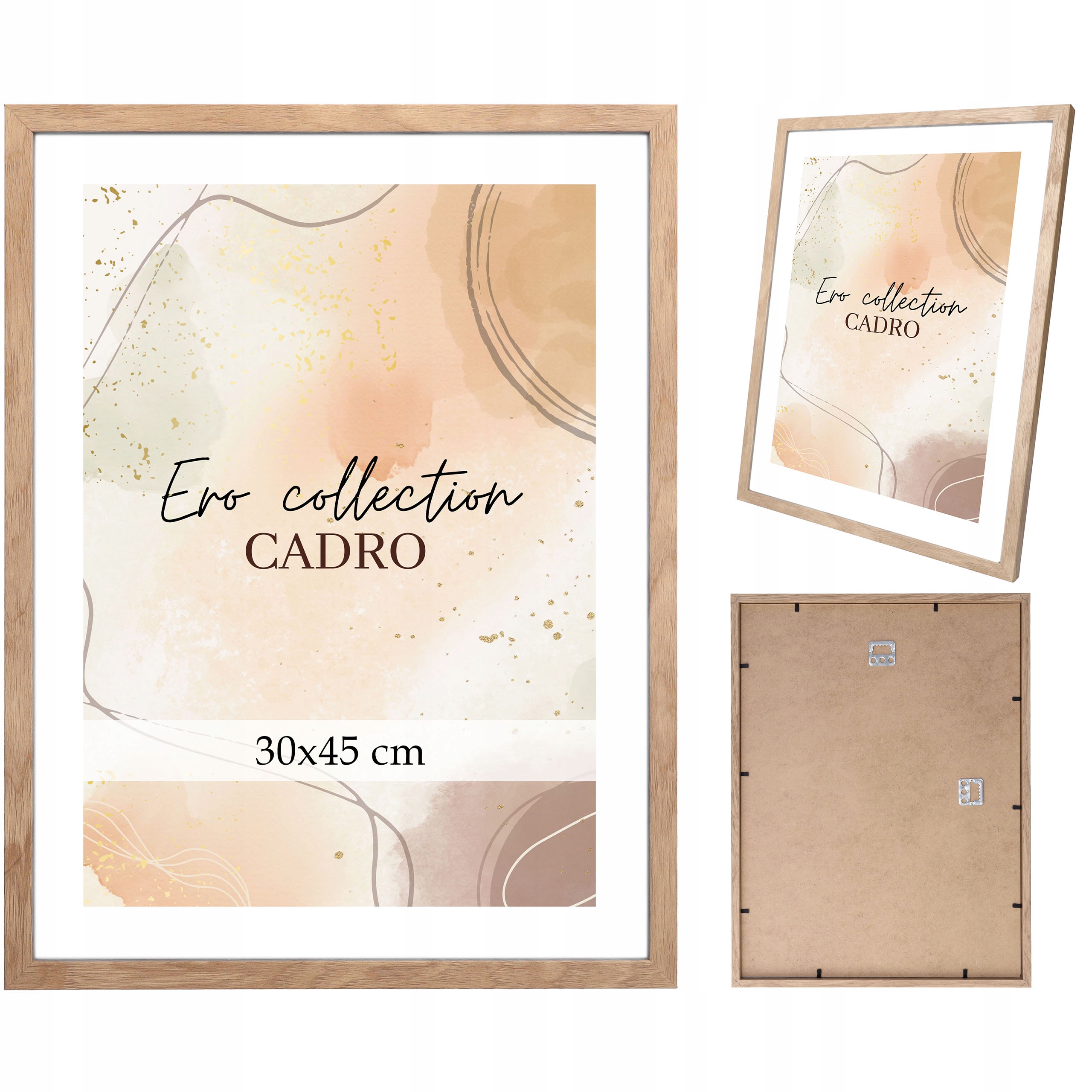 

Ramka na zdjęcia 30x45 ramki brąz rama foto