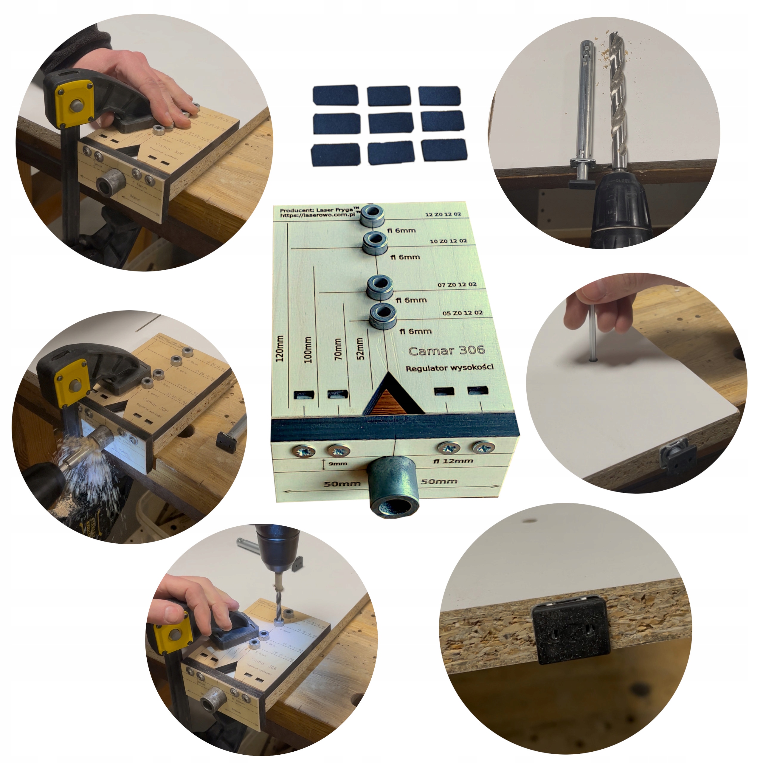 Šablóna na nôžky Camar 306