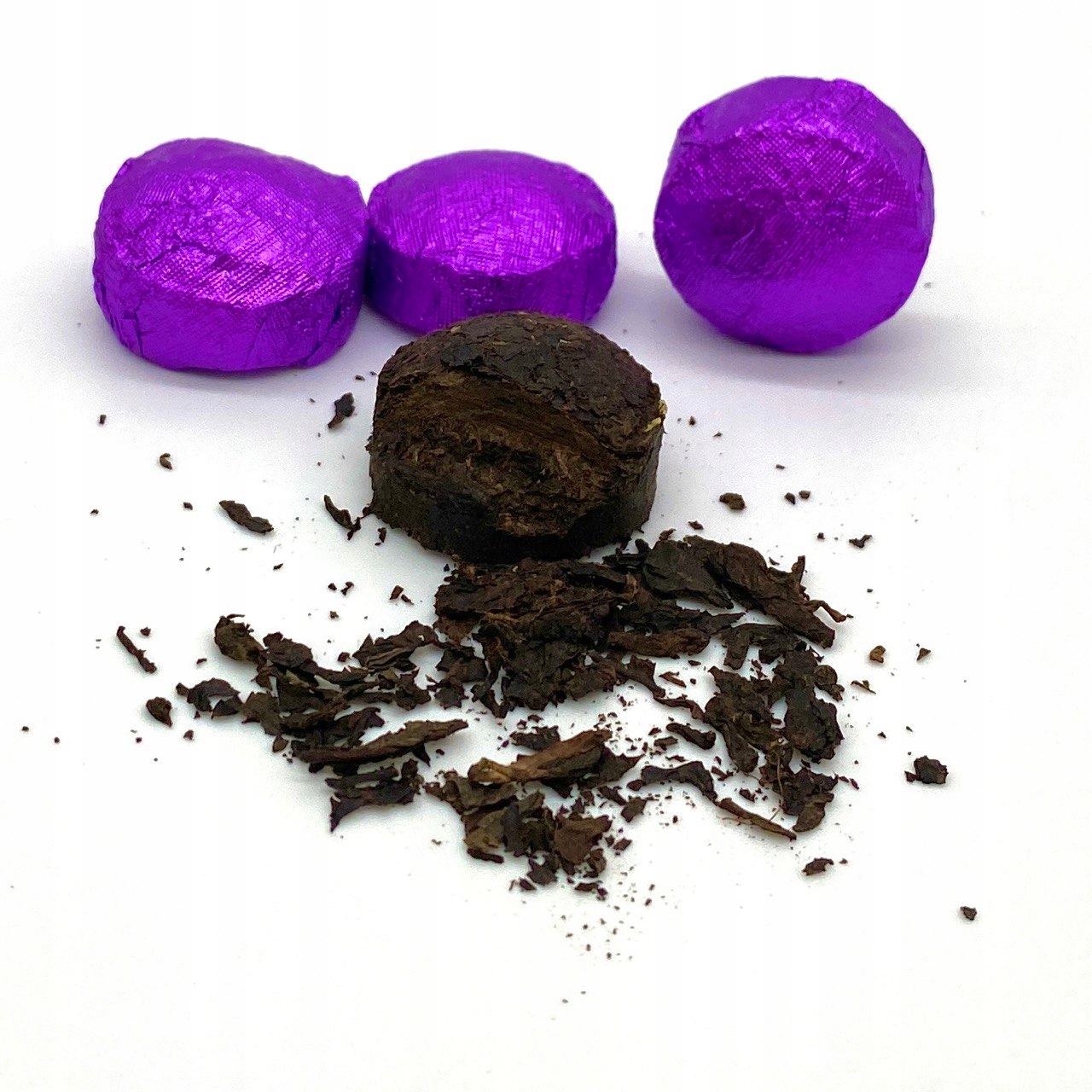 Levně Čaj Pu-erh Tuo Cha Chrysanthemum 96 Ks červený lisovaný puerh Yunnan