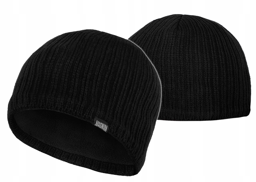 Czapka Zimowa Polarowa Męska Damska Magnum Ramir dwuwarstwowa Polar Beanie