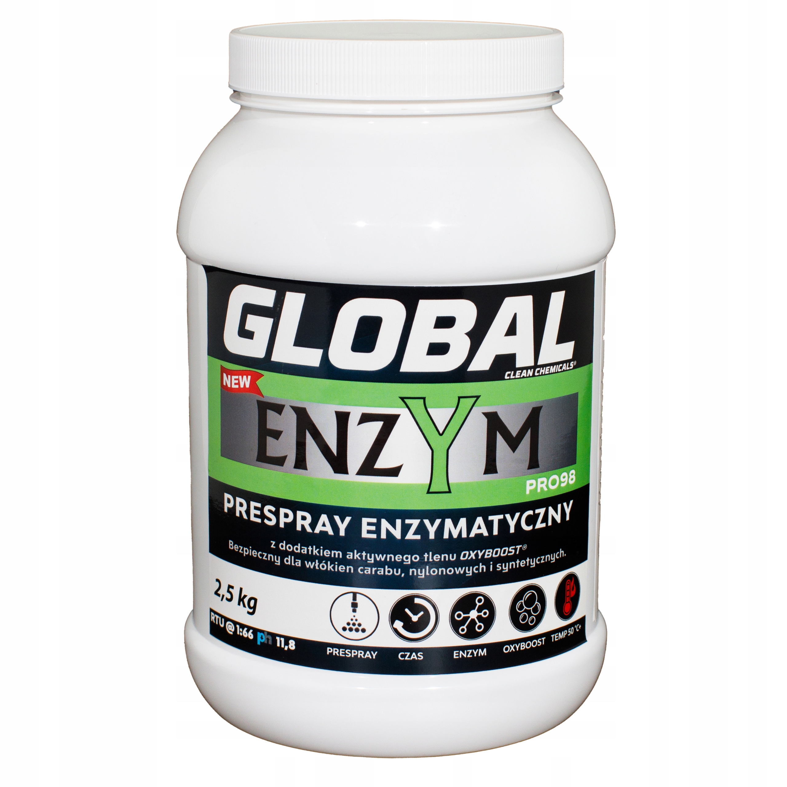 GLOBAL Enzym Pro98 prespray enzymatyczny 2,5 kg