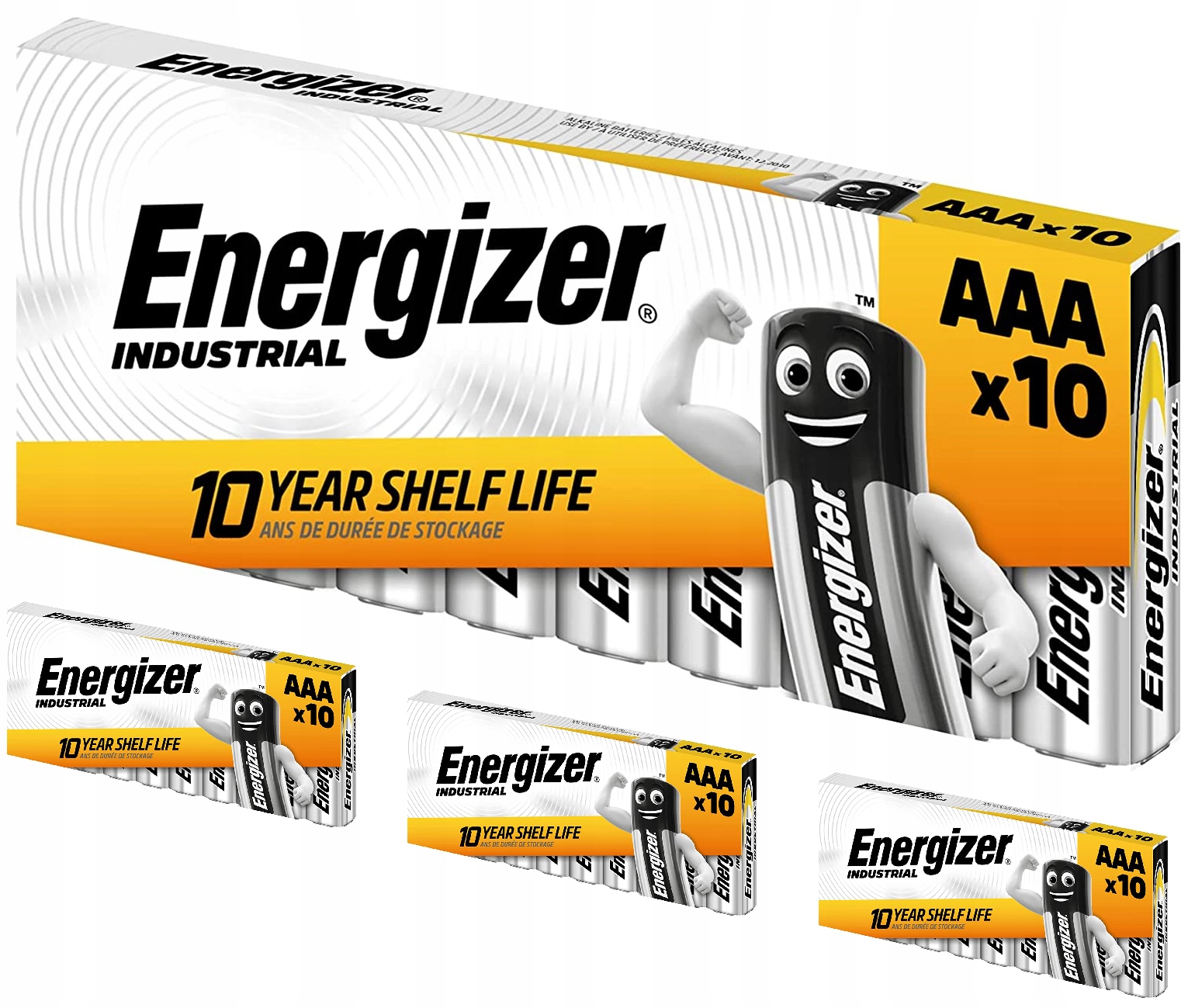 

Bateria Energizer Industrial Aaa (R3) 40szt.