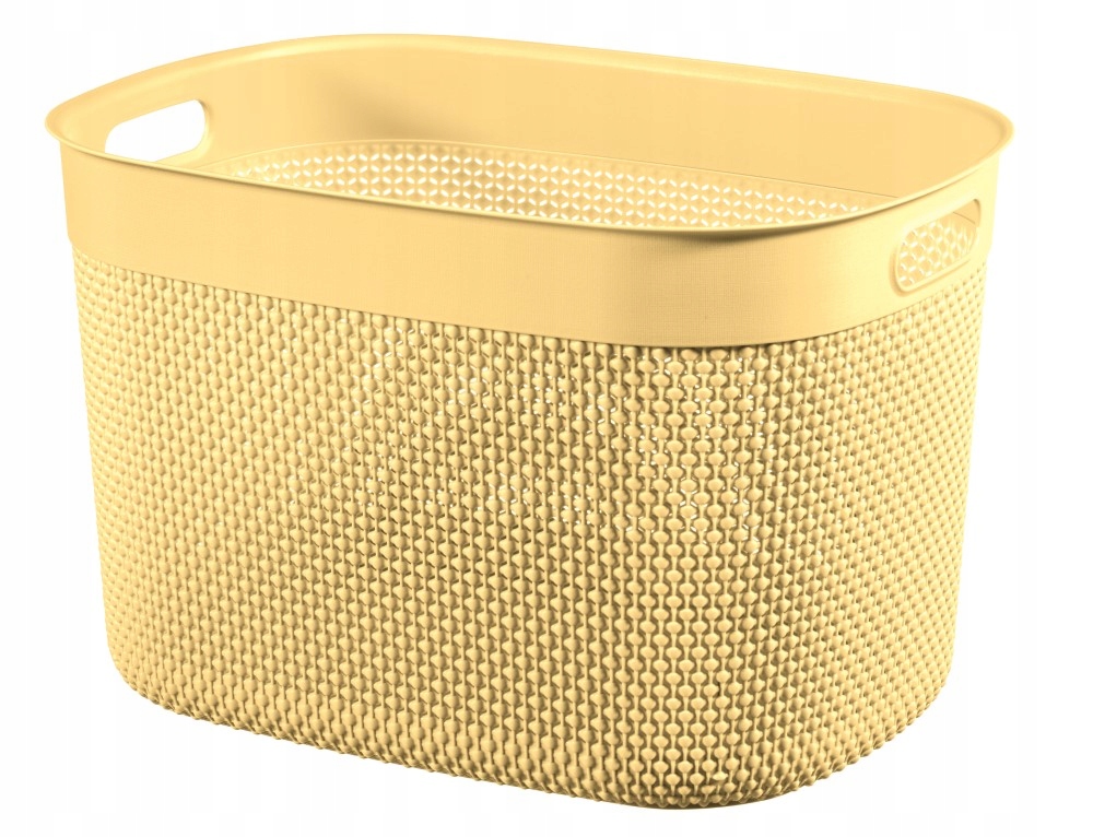

Curver Pojemnik Koszyk 30L Organizer Zółty Eko