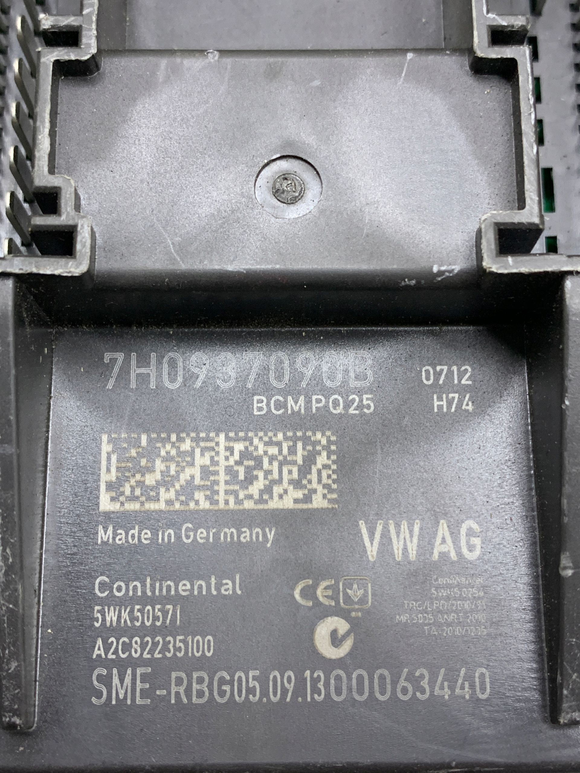 module control unit KOMFORTU 7H0937090B VW SEAT SKODA
