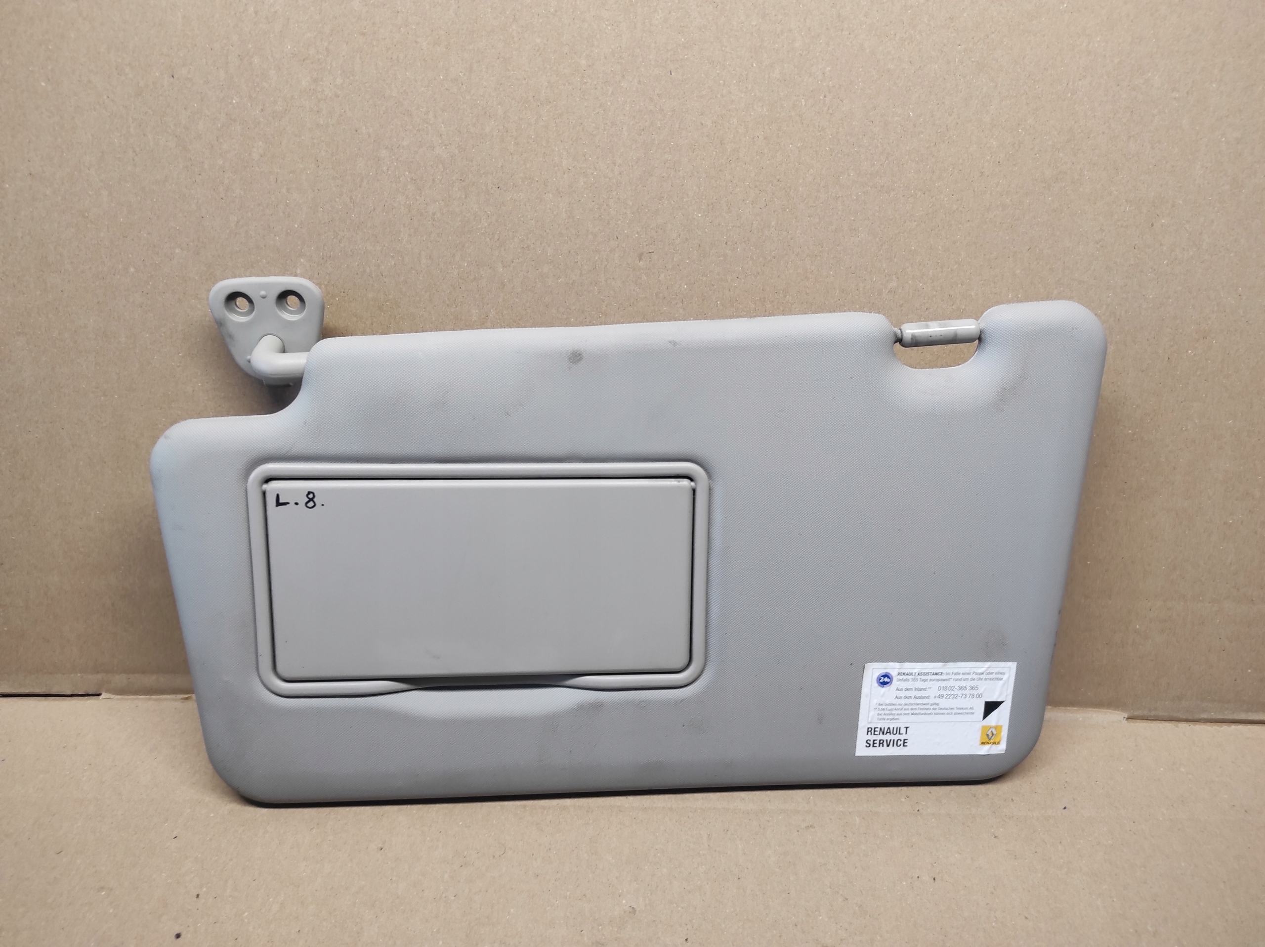 OSŁONA PRZECIWSŁONECZNA SŁONECZNIK LEWY RENAULT KOLEOS I