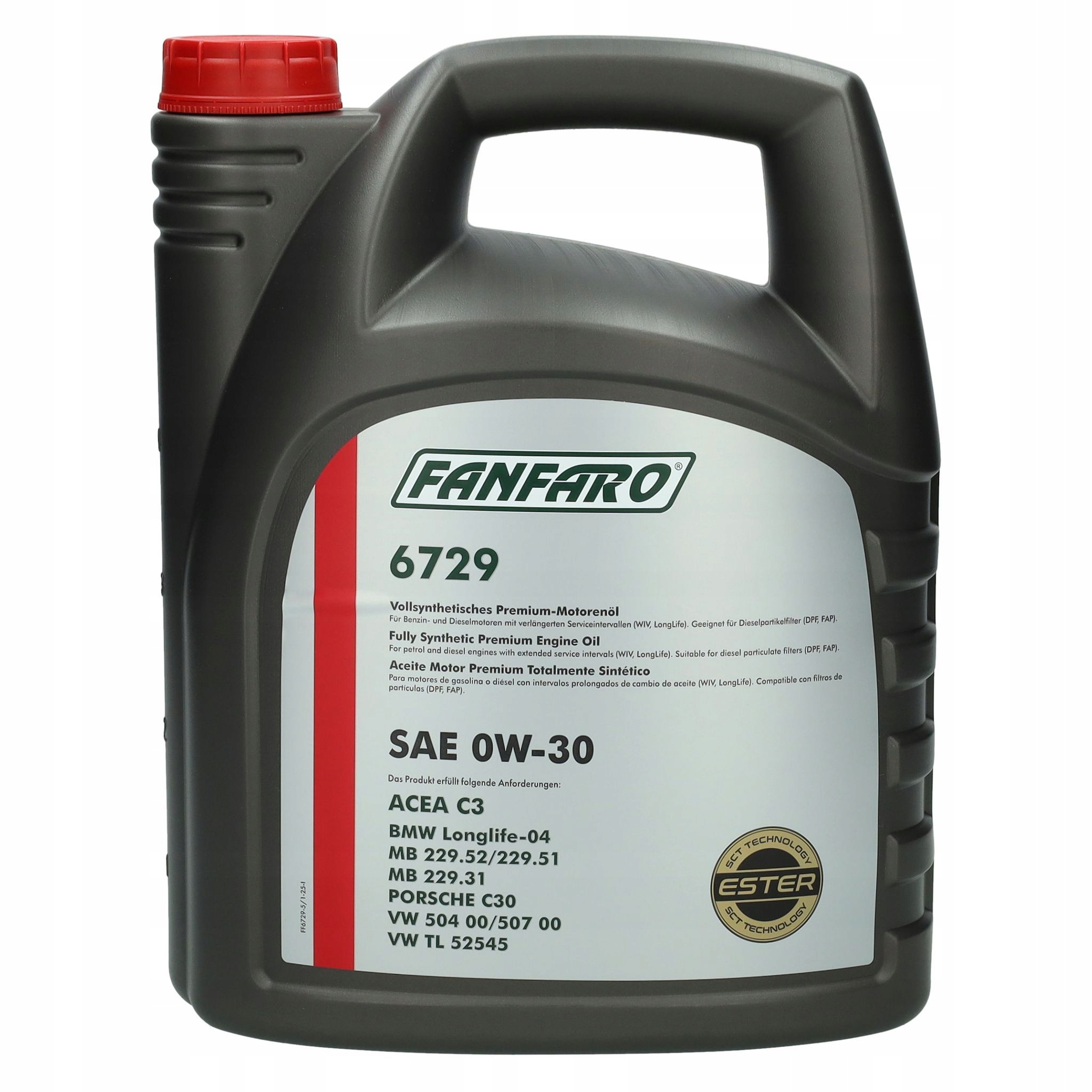 Olej Do Vag 0W30 5L Sn C3 504.00 507.00 229.51 LL04 C30