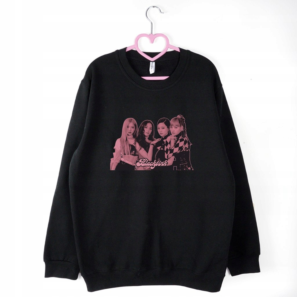 

Bluza Blackpink K-pop czarna Xs sportowa