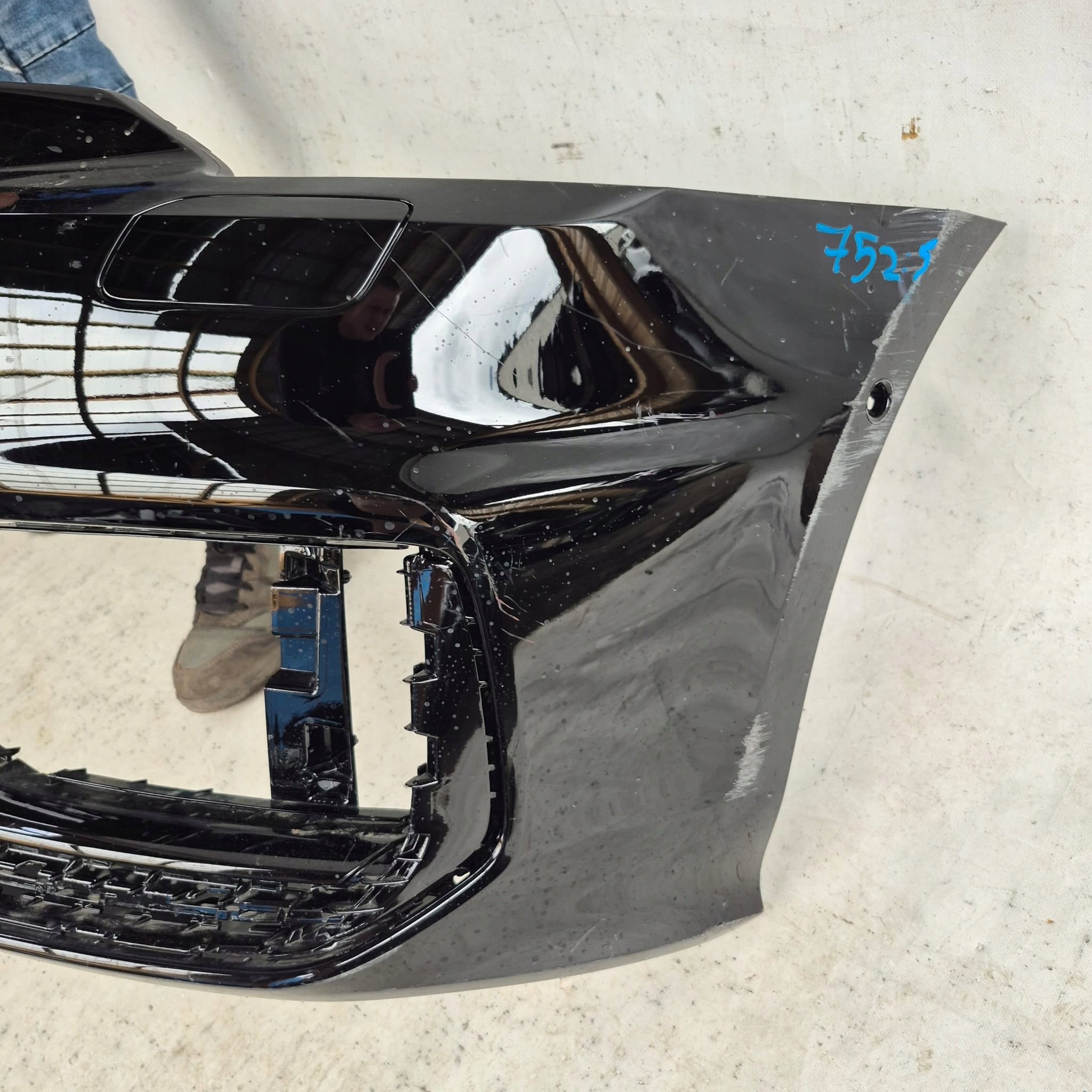 AUDI S6 C8 4K 18-> bumper front front washer PDC