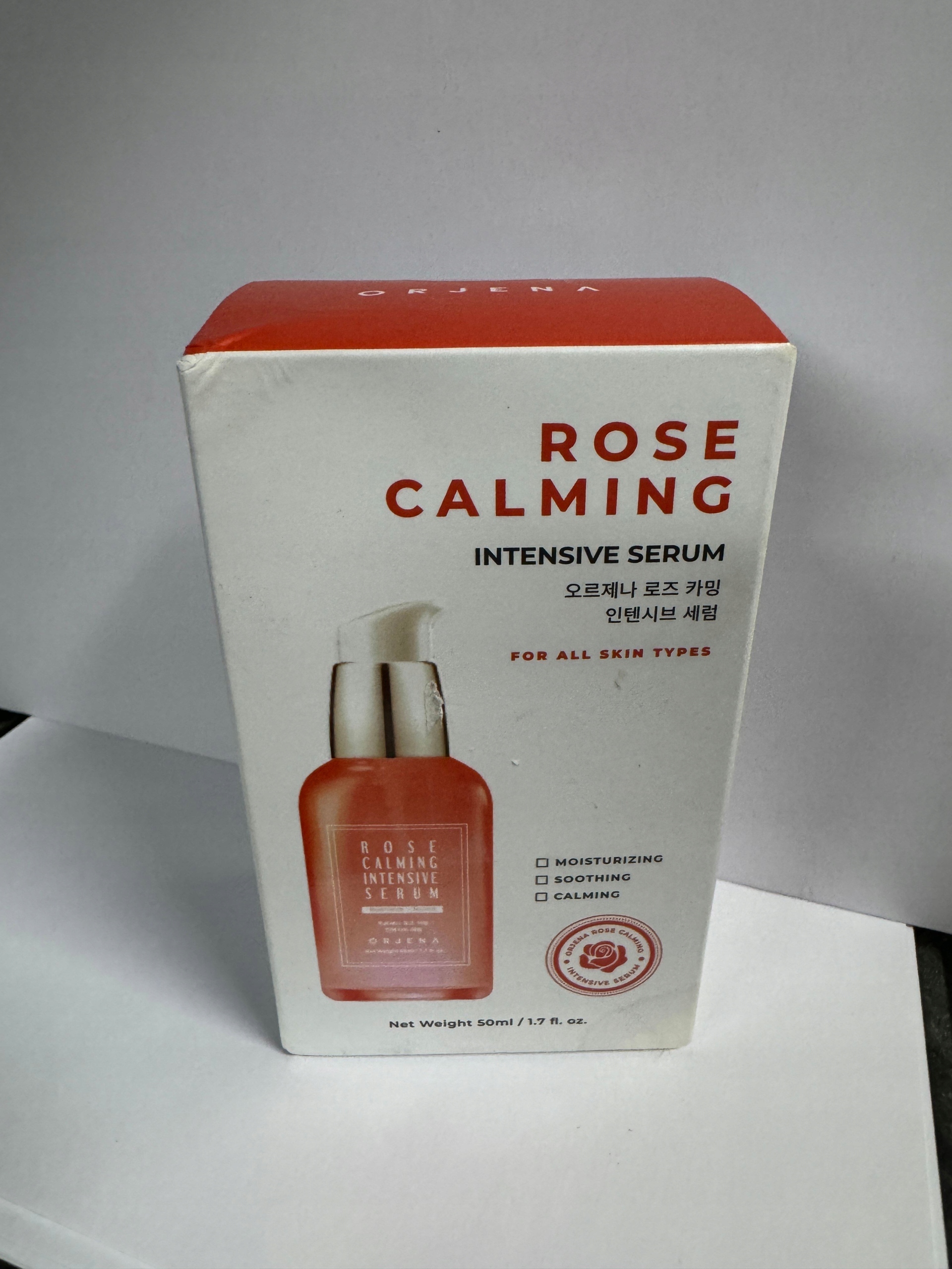Orjena Korea Rose Calming Intenzivní pleťové sérum 50ML