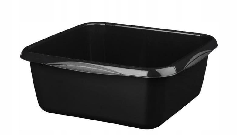 

Miska kuchenna kwadratowa Molly 4,5 l czarna