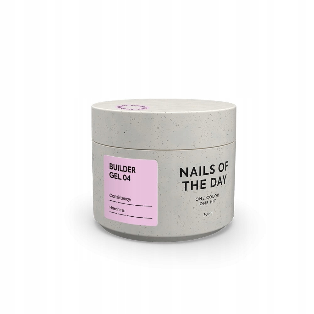Nailsoftheday Builder gel 04 różowy żel budujący