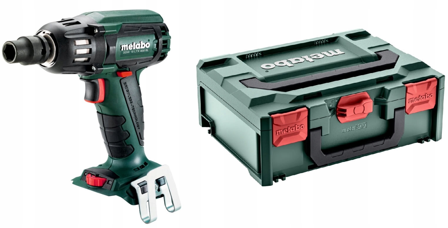 Klucz udarowy Metabo SSW 18 LTX 400 BL metaBOX