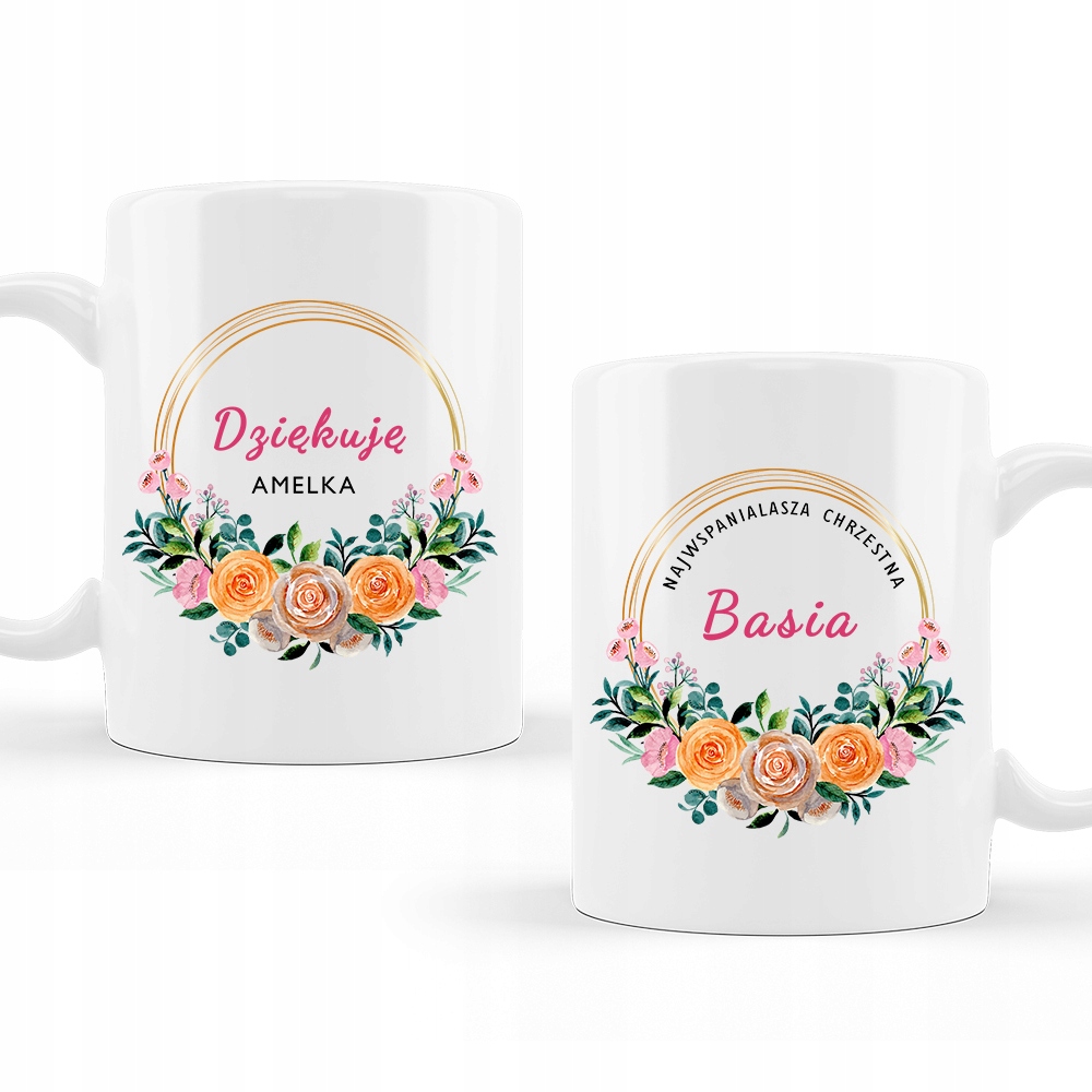 

Biały Kubek dla Chrzestnej 05 chrzciny