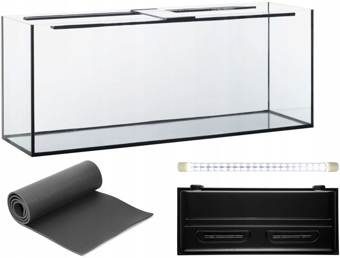 

Zestaw Akwariowy 300l Led Akwarium Pokrywa