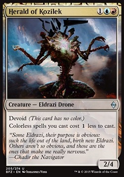 Herald of Kozilek - Battle for Zendikar