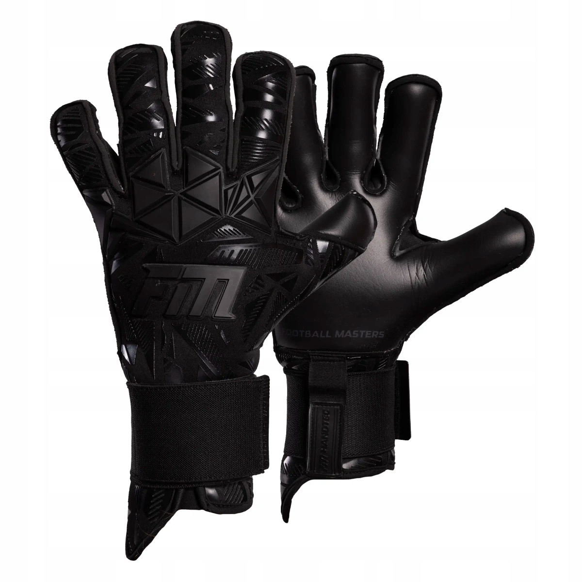 Football Masters Rękawice Bramkarskie Invictus X Pro All Black r.9