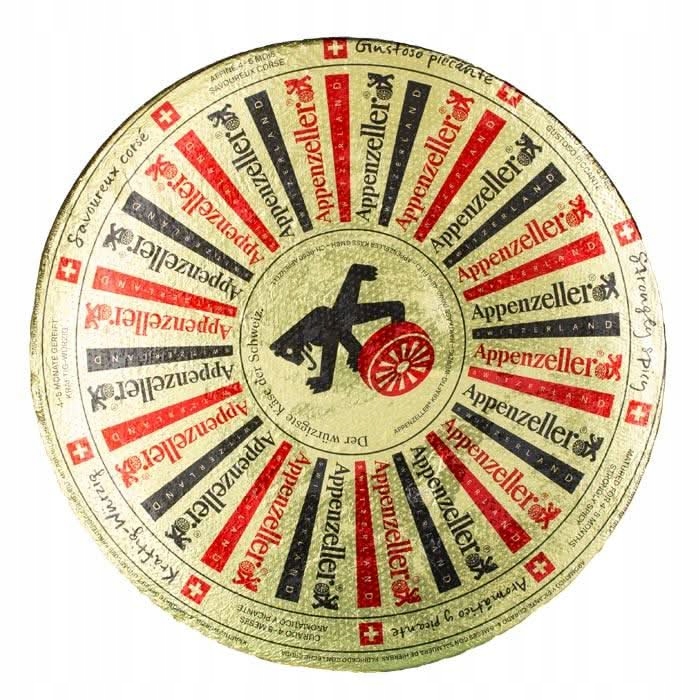 Levně Appenzeller Kräftig-Würzig – Švýcarský sýr zrající 4 až 5 měsíců 1 kg