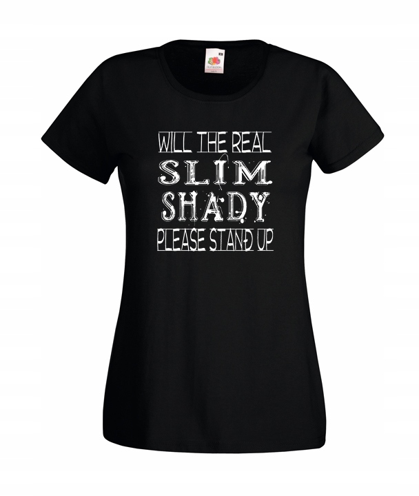 

S Koszulka Damska Eminem Slim Shady Raper Wzory