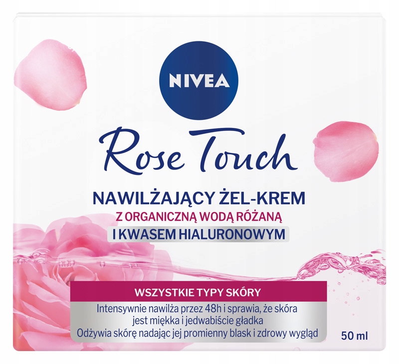 

Nivea Żel krem do twarzy Rose Touch nawilżający