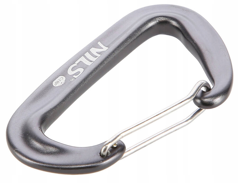 NILS Zestaw 2x Aluminiowy Karabińczyk Turystyczny Udźwig 1200 kg Kod producenta 15-02-406