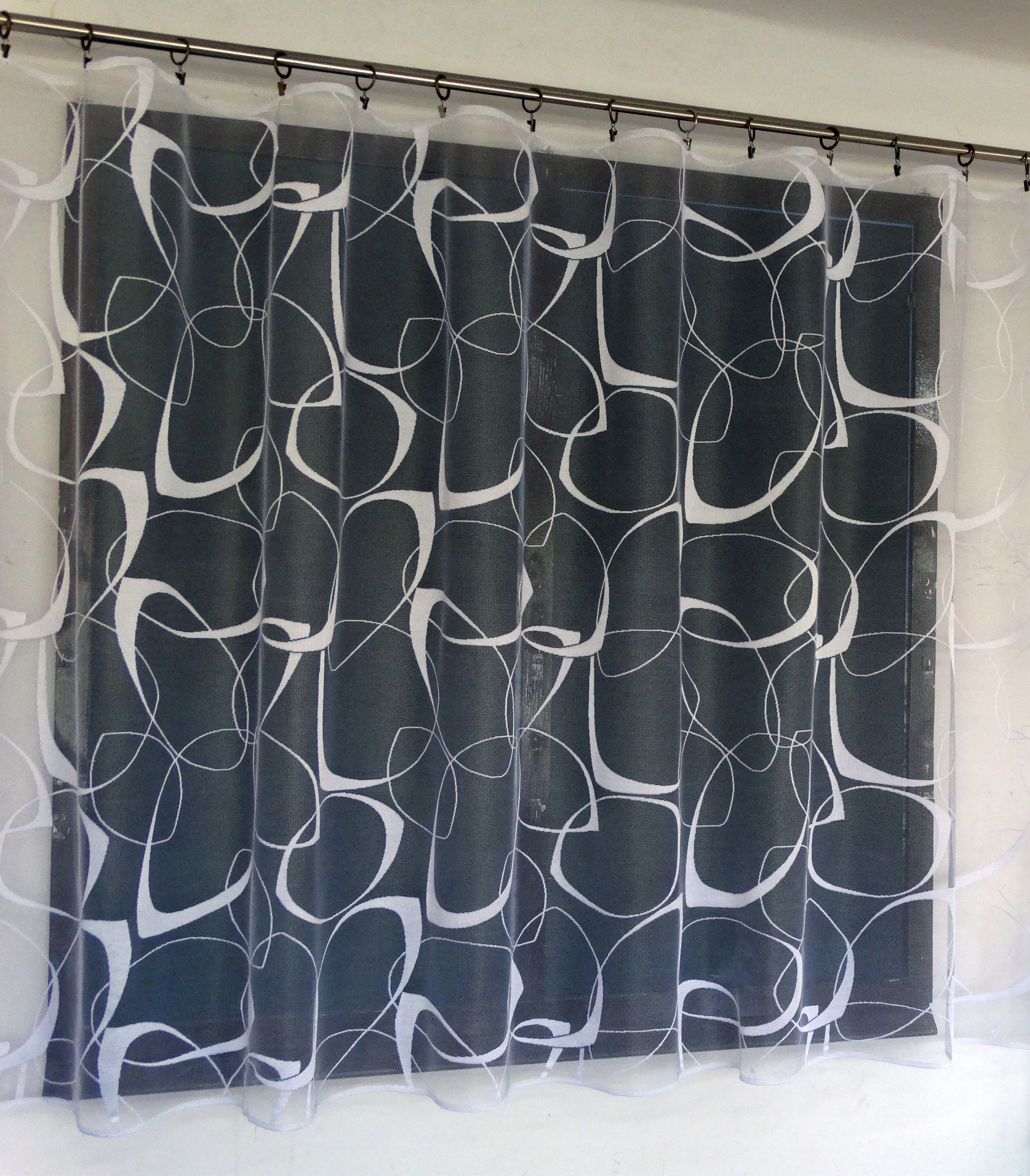 Mg Záclona 618/96 Bílá 300x160 olověná páska