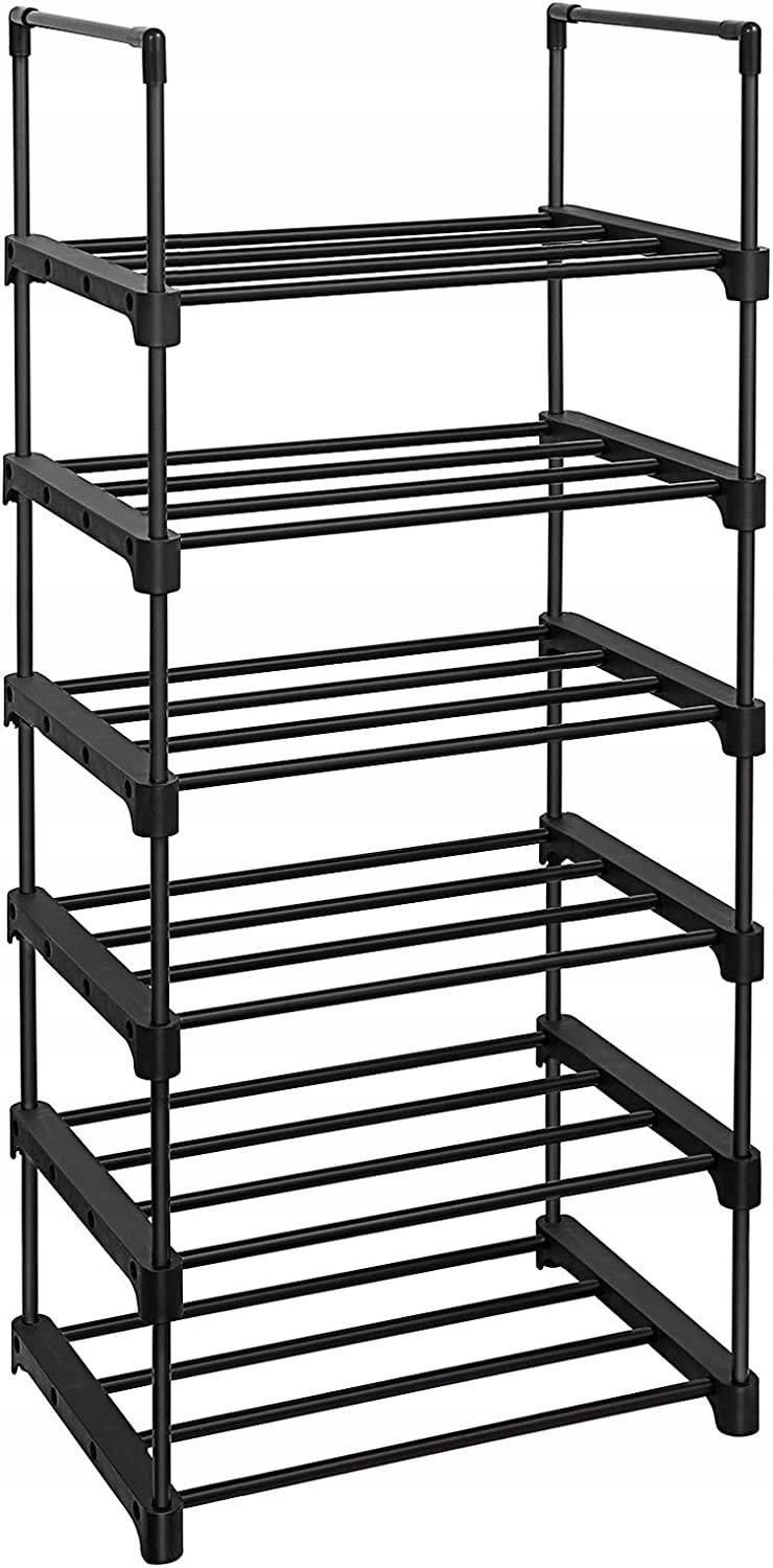 

Szafka na buty modułowa czarna 106 cm pojemna Loft