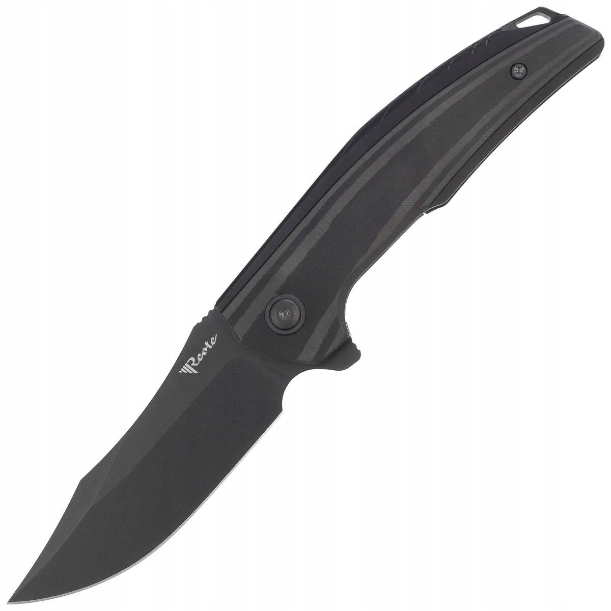 Nůž Edc Reate flipper Jack Jr. Aluminium DLC Ocel Cpm S30V