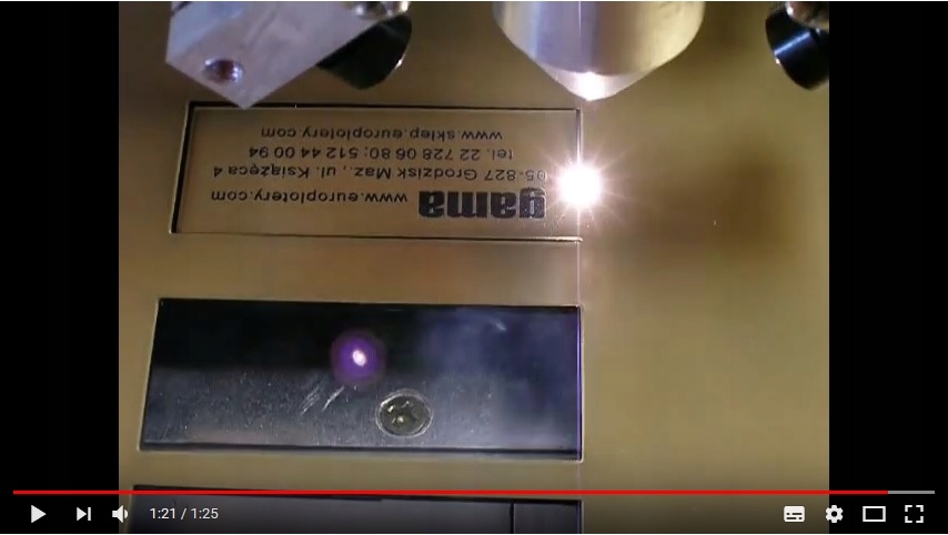 LAMINAT GRAWERSKI CZERWONY LASER CO2 3 szt. 30x20 Materiał wykonania tworzywo sztuczne