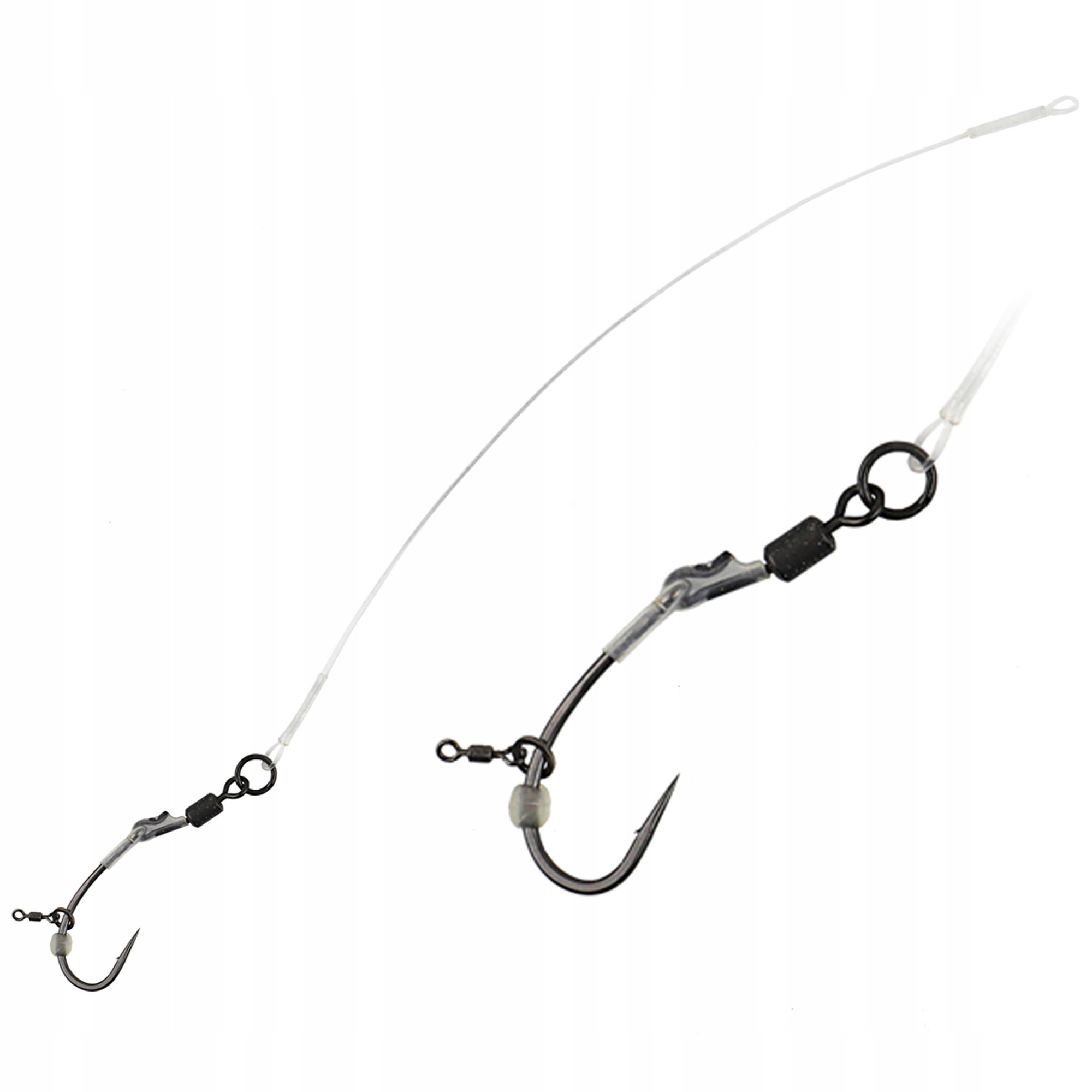 3x Hotový návazec Ronnie Rig 30lb 9,5cm Predator 4 pro kapry CarpRUs