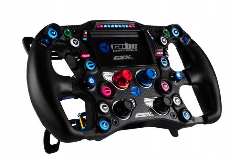 Volant Cube Controls CSX-3, 4 paddles modré
