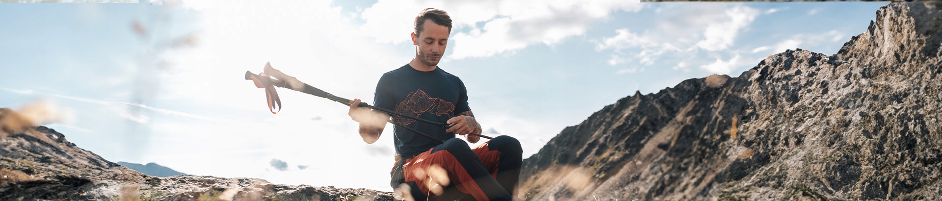 Kije Nordic Walking Viking Lite Pro 110 Waga pojedynczego kija 158 g