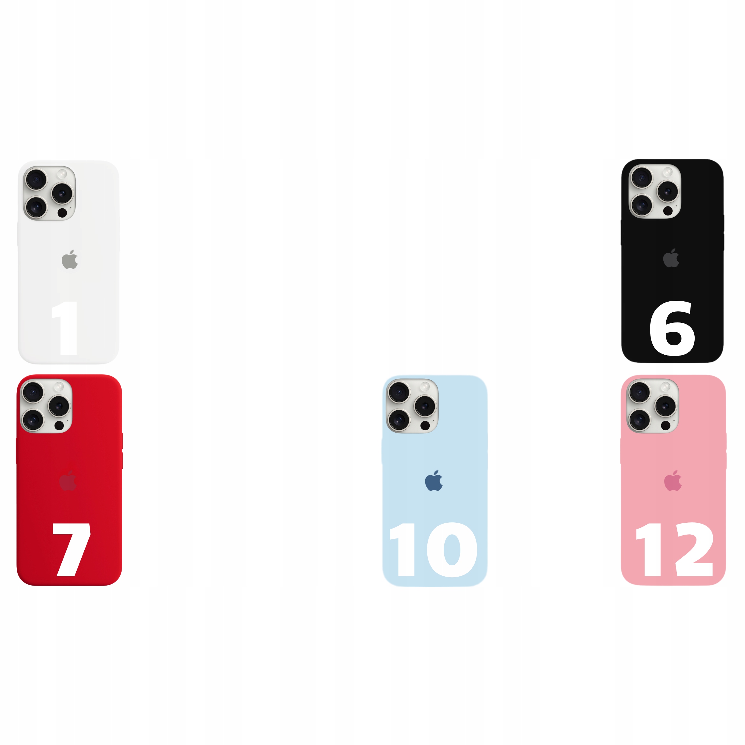 ETUI DO IPHONE 13 PRO MAX CASE SILIKONOWY OBUDOWA PLECKI W WIELU KOLORACH Marka BX8