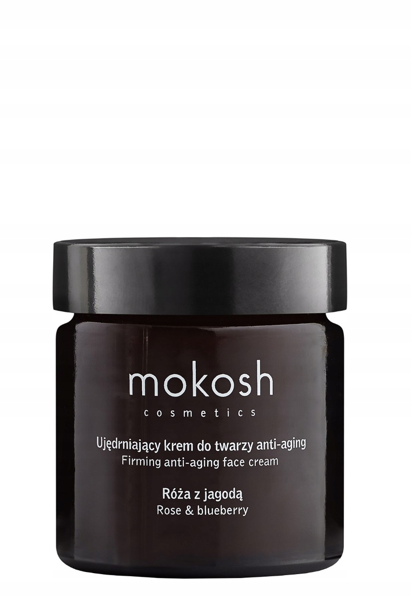 Mokosh Ujędrniający Krem do twarzy anti-aging Róża z jagodą