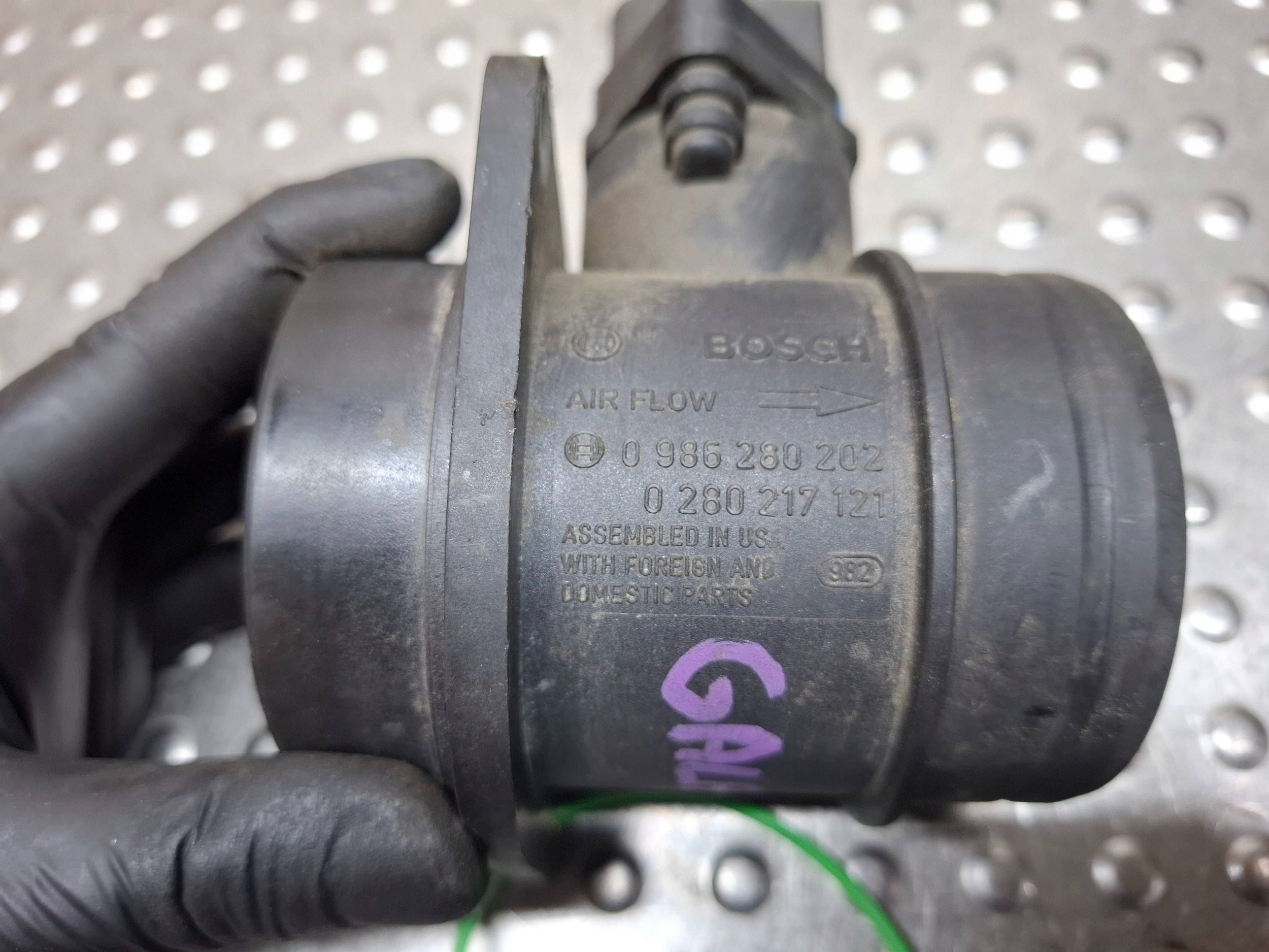 Debimetro 0260217121 SEAT TOLEDO II GOLF IV A3 8L OCTAVIA e 1.9 TDI