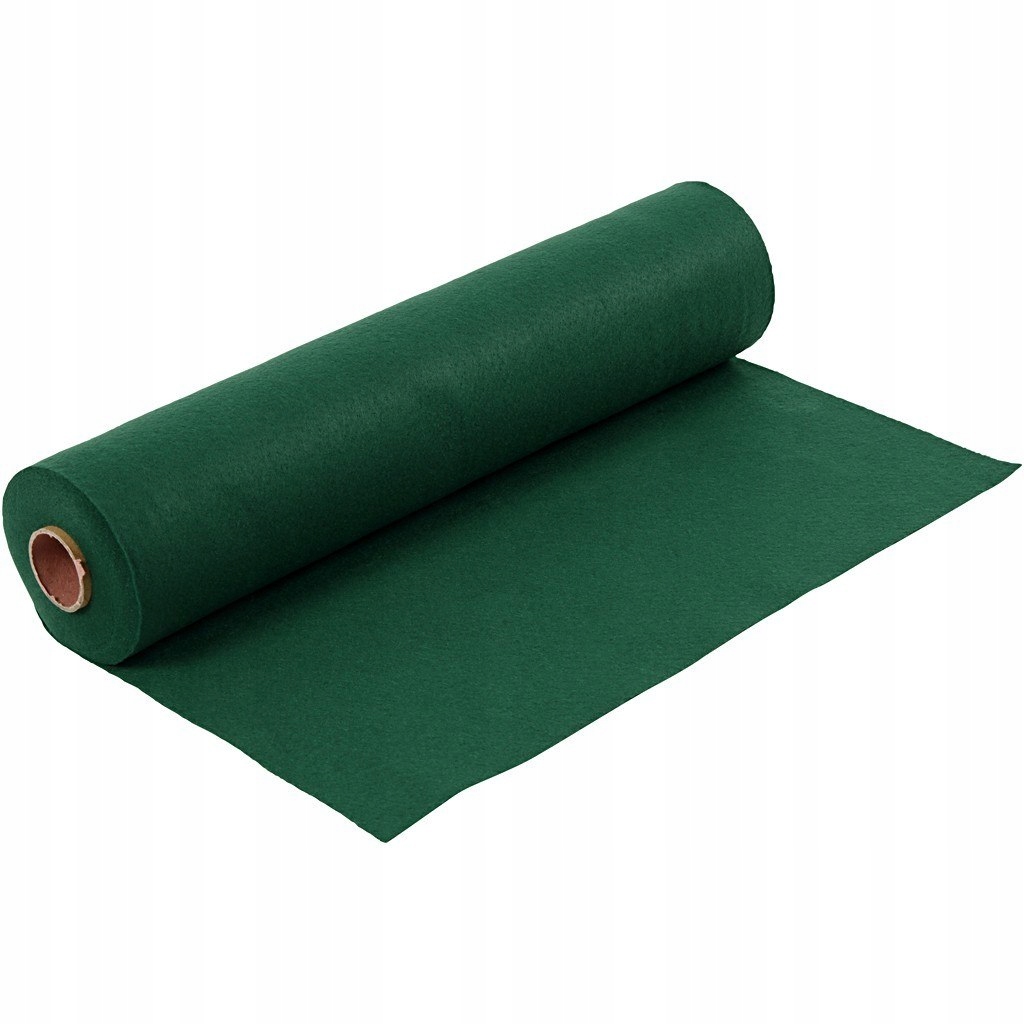 Plst W: 45 cm L: 5 m Tmavě zelená