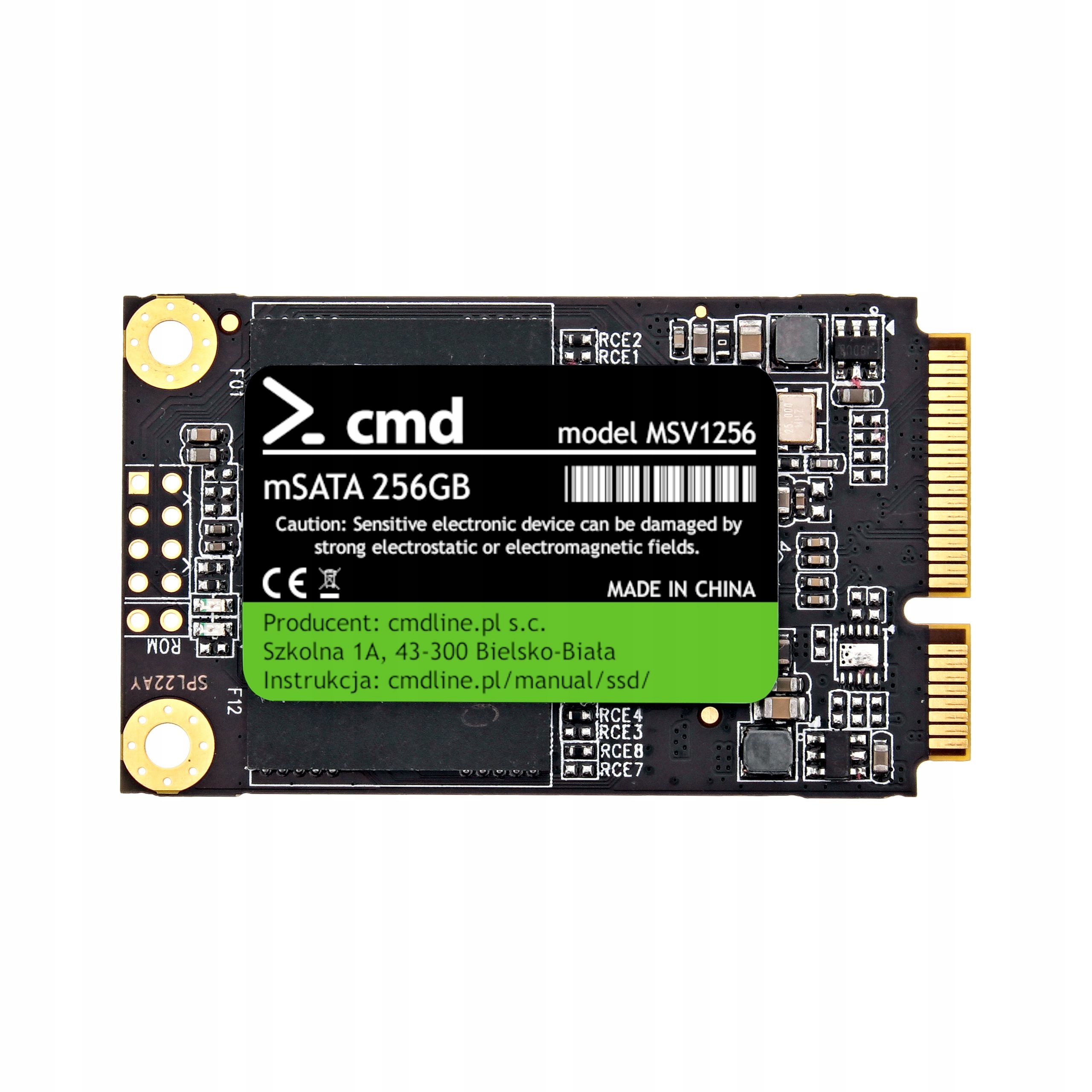 DYSK SSD 256GB mSATA DO SAMSUNG NP730U3E NP740U3E Producent Cmd