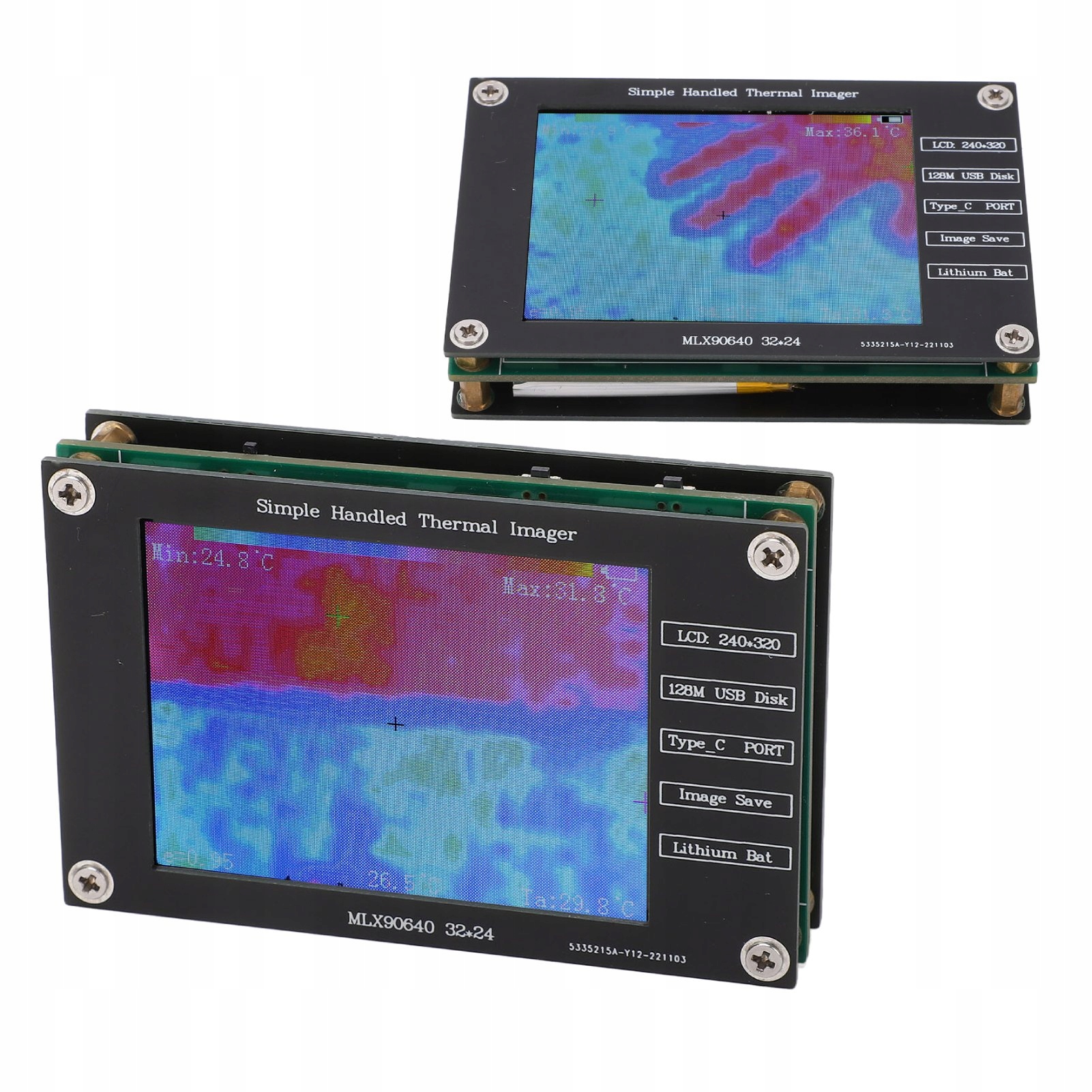 ТЕПЛОВИЗИОННАЯ КАМЕРА ИНФРАКРАСНАЯ ЦИФРОВАЯ КАМЕРА