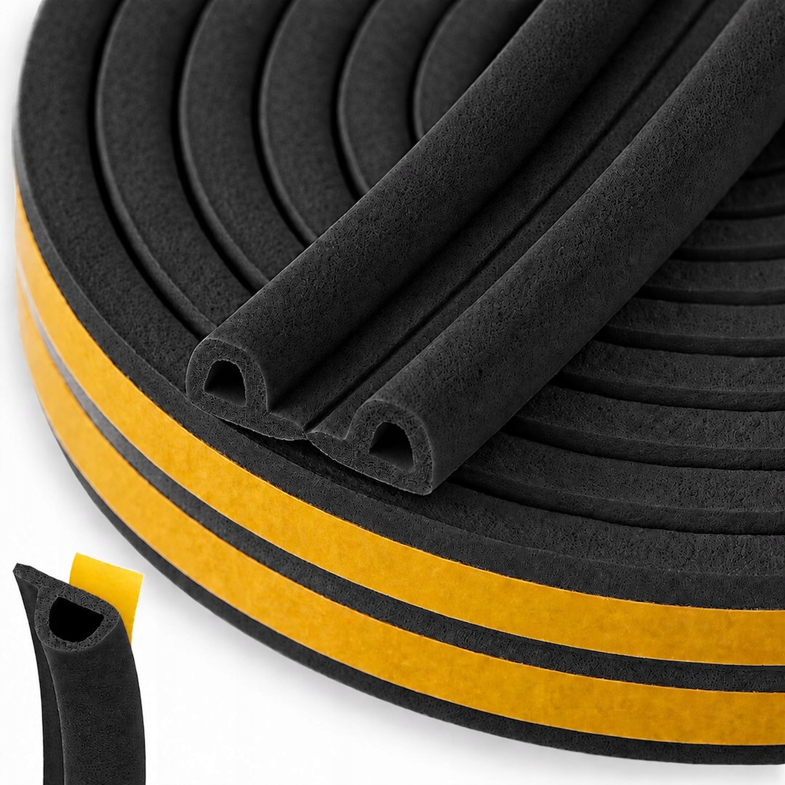 samolepicí pro okna a dveře Epdm typ P 9x5,5 mm 100 m Keltin