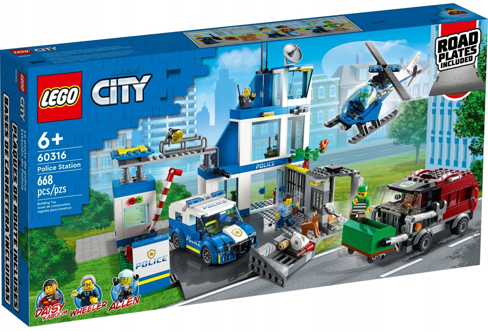 

Lego City Posterunek Policji Zestaw 60316